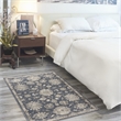 Nourison Concerto 3' x 5' Blue Beige Vintage Indoor Rug