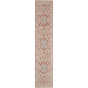 Nourison Enchanting Home 2'7&quot x 12' Brick Farmhouse & Country Indoor Rug