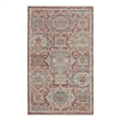 Nourison Enchanting Home 3' x 5' Blue/Brick Farmhouse & Country Indoor Rug