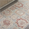 Nourison Enchanting Home 3' x 5' Blue/Multicolor Farmhouse & Country Indoor Rug