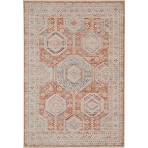 Nourison Enchanting Home 5'3&quot x 7'8&quot Brick Farmhouse & Country Indoor Rug