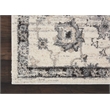 Nourison Fusion 4' x 6' Cream/Grey Vintage Indoor Rug