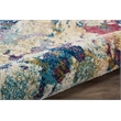 Nourison Fusion 4' x 6' Cream/Multicolor Painterly Indoor Rug
