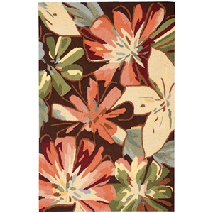 Nourison Fantasy 3'6&quot x 5'6&quot Multicolor Contemporary Indoor Rug