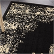 Nourison Grafix 4' x 6' Black and White Fabric Vintage Area Rug (4' x 6')