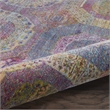 Nourison Global Vintage 6' x ROUND Multicolor Bohemian Indoor Rug