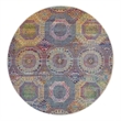 Nourison Global Vintage 6' x ROUND Multicolor Bohemian Indoor Rug