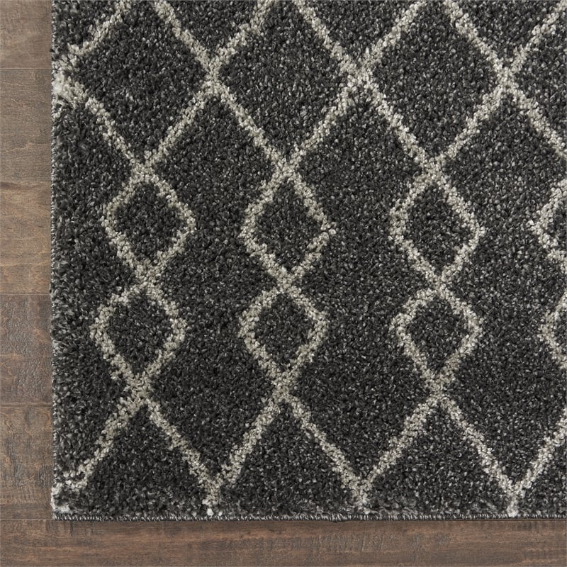 Nourison Geometric Shag 2'2
