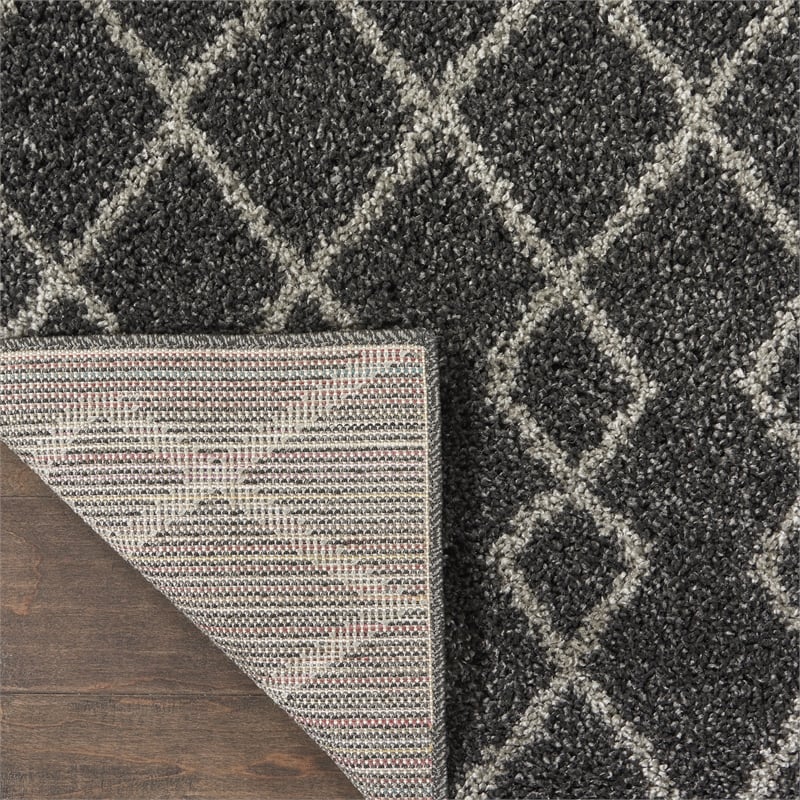 Nourison Geometric Shag 2'2