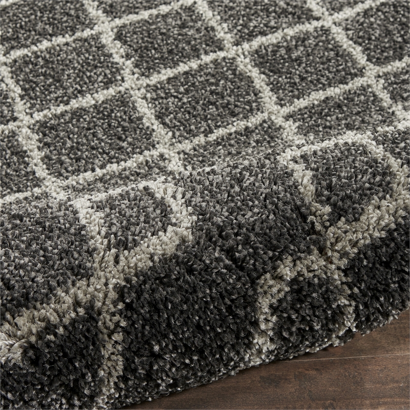 Nourison Geometric Shag 2'2