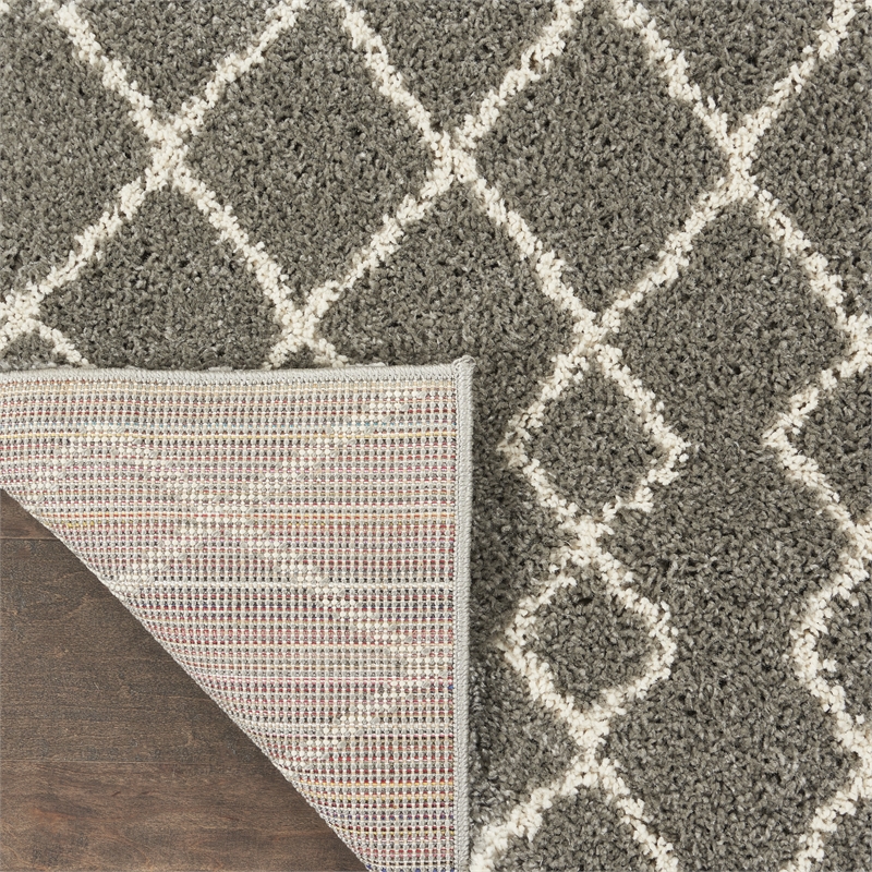 Nourison Geometric Shag 2'2