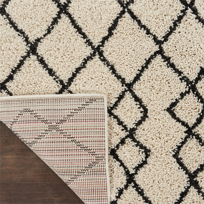 Nourison Geometric Shag 2'2