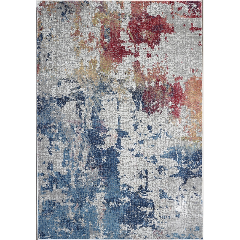 Nourison Global Vintage 4' x 6' Multicolor Modern Indoor Rug