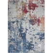Nourison Global Vintage 4' x 6' Multicolor Modern Indoor Rug