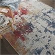 Nourison Global Vintage 4' x 6' Multicolor Modern Indoor Rug
