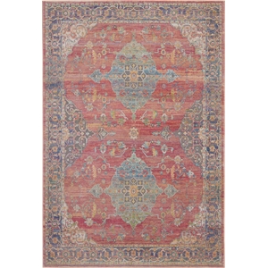 Nourison Global Vintage 4' x 6' Multicolor Vintage Indoor Rug