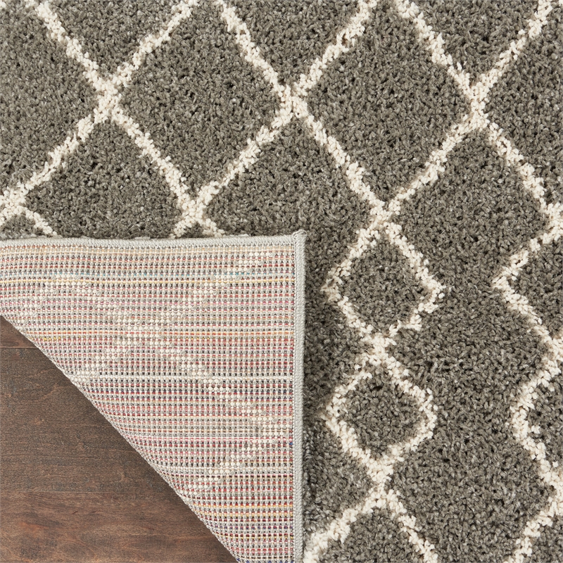 Nourison Geometric Shag 2'2