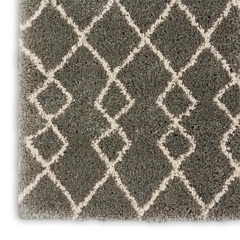 Nourison Geometric Shag 2'2