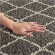 Nourison Geometric Shag 2'2