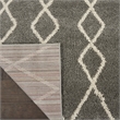 Nourison Geometric Shag 7'10
