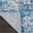 Nourison Grafix 8' x 10' Blue Fabric Vintage Area Rug (8' x 10')
