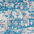 Nourison Grafix 6' x 9' Blue Fabric Vintage Area Rug (6' x 9')