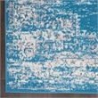 Nourison Grafix 6' x 9' Blue Fabric Vintage Area Rug (6' x 9')