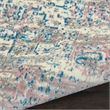 Nourison Grafix 7' x 10' Ivory/Pink Transitional Indoor Rug Polypropylene