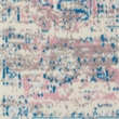 Nourison Grafix 7' x 10' Ivory/Pink Transitional Indoor Rug Polypropylene