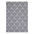Nourison Grafix 7' x 10' White/Blue Transitional Indoor Rug Polypropylene