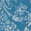 Nourison Jubilant 5' x Round Blue Fabric Vintage Area Rug (5' Round)