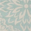 Nourison Jubilant 8' x 10' Aqua Fabric Farmhouse Area Rug (8' x 10')