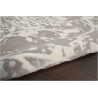 Nourison Jubilant 4' x 6' Grey Modern Indoor Rug