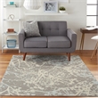 Nourison Jubilant 4' x 6' Grey Modern Indoor Rug