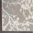 Nourison Jubilant 4' x 6' Grey Modern Indoor Rug