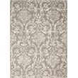 Nourison Jubilant 4' x 6' Gray Fabric Vintage Area Rug (4' x 6')