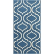 Nourison Jubilant 2' x 4' Blue Contemporary Indoor Rug