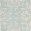 Nourison Jubilant 4' x 6' Aqua Fabric Farmhouse Area Rug (4' x 6')
