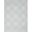 Nourison Jubilant 4' x 6' Light Blue Fabric Farmhouse Area Rug (4' x 6')