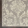 Nourison Jubilant 6' x 9' Gray Fabric Vintage Area Rug (6' x 9')