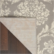 Nourison Jubilant 6' x 9' Gray Fabric Vintage Area Rug (6' x 9')