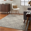 Nourison Jubilant 6' x 9' Gray Fabric Farmhouse Area Rug (6' x 9')