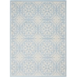 Nourison Jubilant 6' x 9' Light Blue Fabric Farmhouse Area Rug (6' x 9')