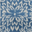 Nourison Jubilant 2' x 4' Ivory/Blue Farmhouse Indoor Rug