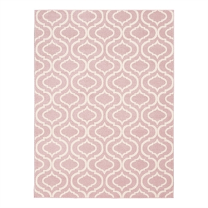 Nourison Jubilant 4' x 6' Pink Contemporary Indoor Rug Polypropylene