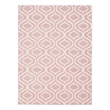 Nourison Jubilant 4' x 6' Pink Contemporary Indoor Rug Polypropylene