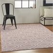 Nourison Jubilant 4' x 6' Pink Contemporary Indoor Rug Polypropylene