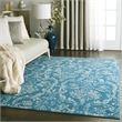 Nourison Jubilant 5' x 7' Blue Fabric Vintage Area Rug (5' x 7')