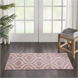 Nourison Jubilant 2' x 4' Pink Contemporary Indoor Rug Polypropylene