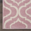 Nourison Jubilant 2' x 4' Pink Contemporary Indoor Rug Polypropylene